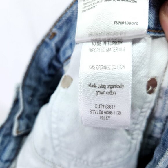 Agolde Straight-Leg Womens Jeans Size 26 Crop 26" Inseam Button Fly - Picture 8 of 13